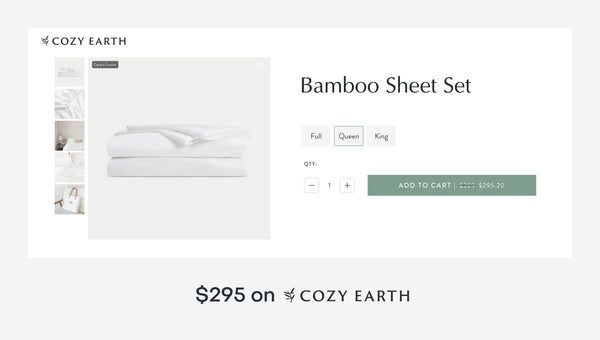 Bed Sheet Set Price Comp Queen